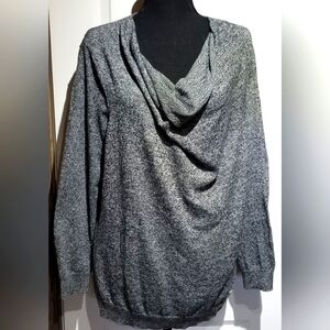 Calvin Klein Heather Long-sleeve Cowl Neck Sweater XL